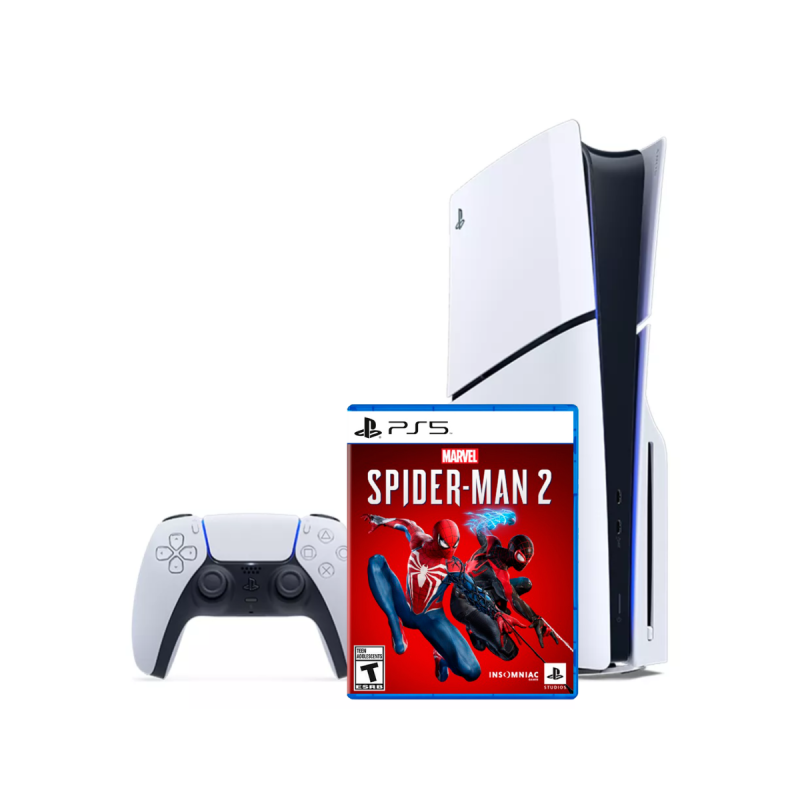 Sony PlayStation 5 Slim 1TB Standard + Spiderman 2