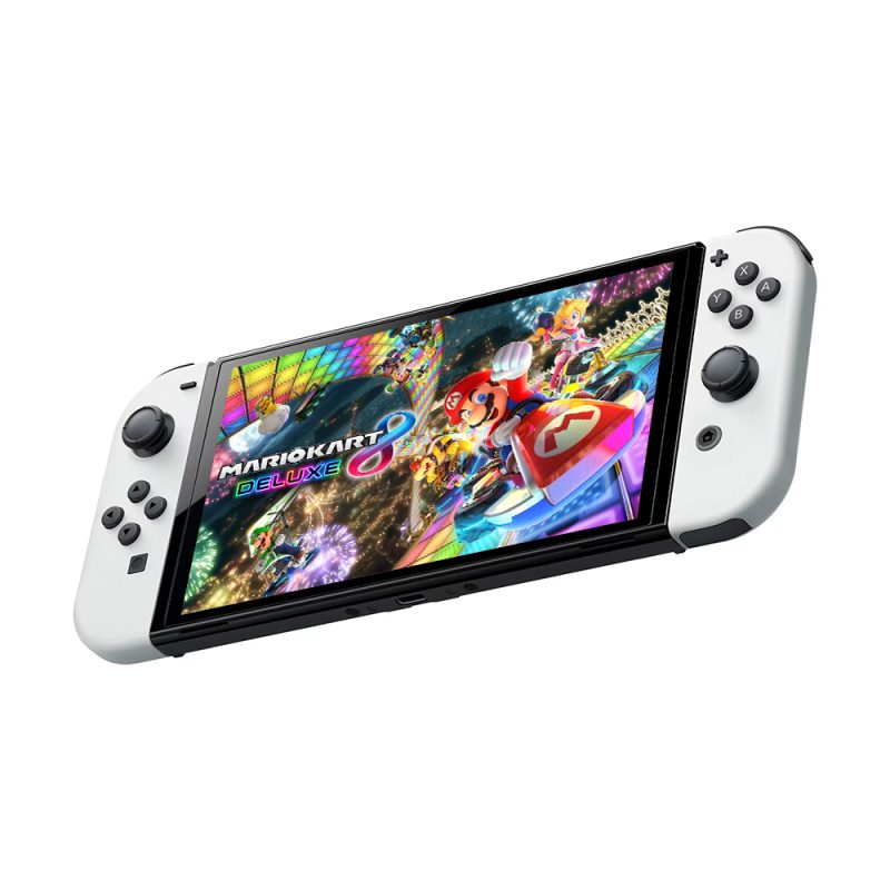 Nintendo-Switch-OLED-White-Mario-Kart-Deluxe-8-Bundle-2